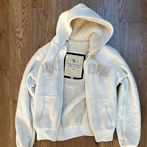 Vintage Abercrombie Wool Lined Hoodie